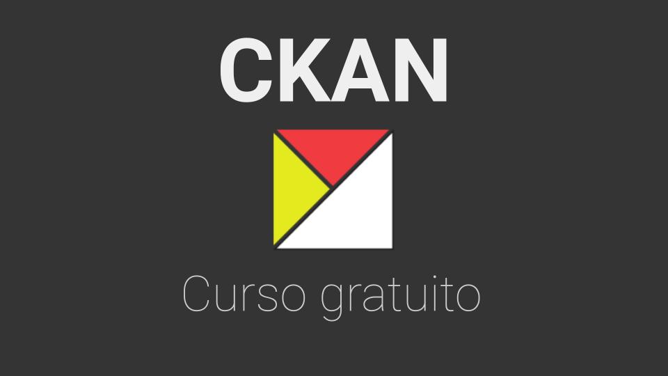 Bolsistas lançam curso sobre CKAN